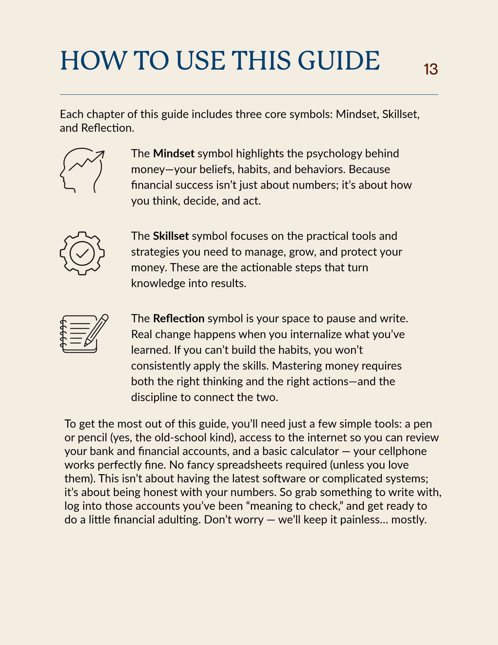 Your Money Identity Workbook