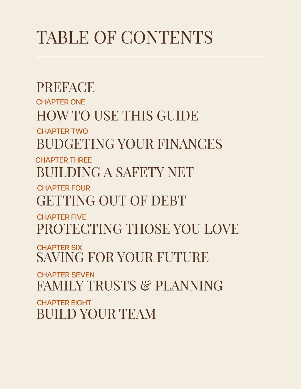 Your Money Identity Workbook
